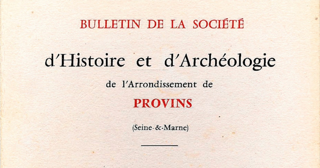 L’étude archéologique d’André Jorré (1964)